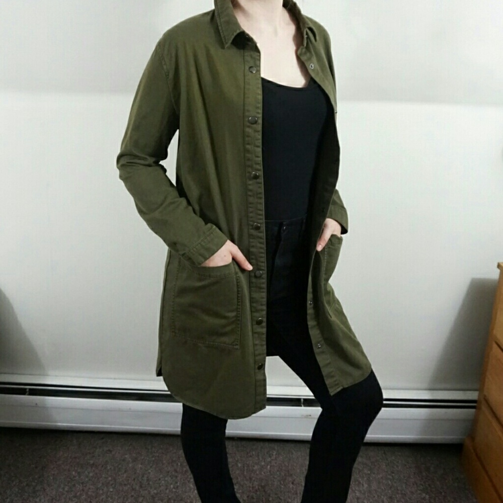 Forever21 Army Green Dress